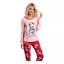 Pijama Promesse Remera Con Pantalón Spotty Art 10418