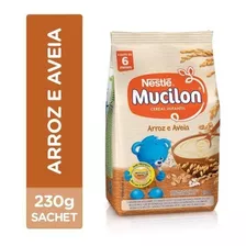 Mucilon Cereais Infantil Arroz & Aveia 230g - 10 Unidades