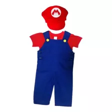 Fantasia Infantil Super Mario Bros Luigi Envio Imediato 