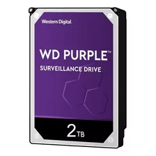 Disco Rígido Interno Wd Purple Wd20purz 2tb Roxo