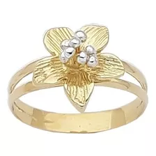 Anel Feminino De Ouro 18k Deflor 