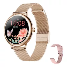 Smartwatch Reloj Inteligente Cf80 Mujer + Malla + Protector