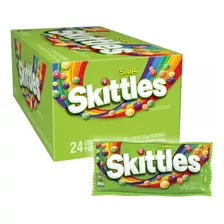 Caja Skittles Sour X24 Unidades (51 - Unidad a $321