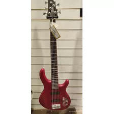 Contrabaixo Cort Cordas Action Bass V Plus Vermelho Saldo