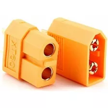 5 Pares Conectores Plug Xt60 Amarelo (5 Machos+5 Femeas)