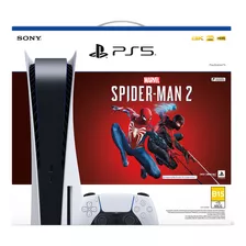 Sony Playstation 5 Consola Bundle Marvels Spider Man 2 Limited Edition 825gb Bundle Marvels Spider Man 2 Limited Edition Color Blanco