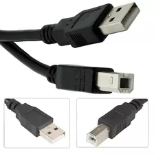 Cabo Usb 2.0 Para Impressora Universal Multifuncional 1,5m