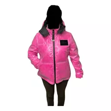 Chamarra Karl Lagerfeld Impermeable Rosa Original. Lwnmd097