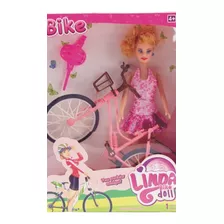 Boneca Linda Dool Bike