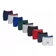 Cuecas Boxer Lisas Colorida 5 Unidades 