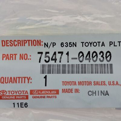 Oem Chrome Tailgate Mounted Toyota Name Plate Emblem For Oab Foto 3