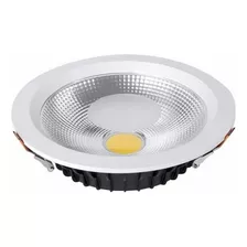 Luminaria Led Cob Down Light 35w Embutir Branco Frio 6500k