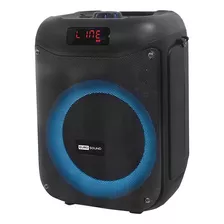 Bafle Parlante Eurosound Es-ps165 Bluetooth 5.0 Y 1500w Tws Color Negro