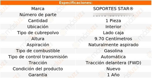 1) Cubre Polvo Lado Caja Int Honda Accord 3.0lv6 98/00 Foto 2