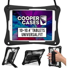 Funda Universal Tablet 10 A 10.4 PuLG Pie Y Correa Negra