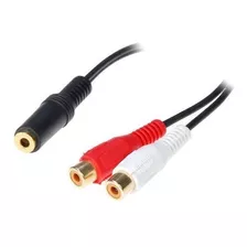 Manhattan 6 Pulgadas Stereo Splitter-3.5mm Jack A 2-rca