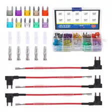 Glarks 12v 5 Pack Car Add-a-circuit Fusible Tap Adaptador Mi