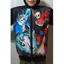 Campera Undertale Sam Papyrus Y Gaster