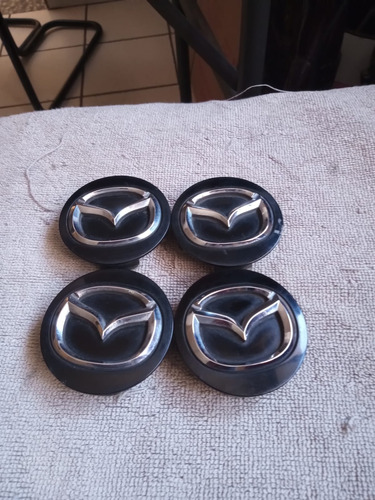 4 Centros De Rin Mazda 3 Cx3, Cx5, Cx7 Cx9 Originales  Foto 3