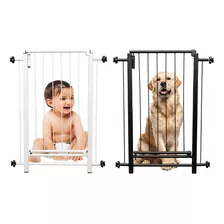 Portão Pet 90 Cm A 94cm Infantil Segurança Bebe Reforçado Cor Branco