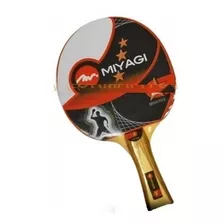 Raqueta Tenis De Mesa Miyagi 3 Estrellas Original + Pelota