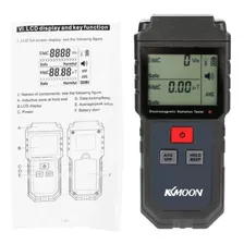 Detector Medidor Emf Radiação Eletromagnética 2 Em 1 Com Lcd