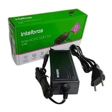 Fonte Alimentação Cftv 12v 3a Intelbras Ef 1203 Dvr Antsurto