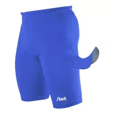 Calza Corta Ciclista Flash Bermuda Spandex Con Badana