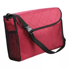 Bolsa Para Cadeira De Rodas/acessório Com Bolso Borgonha