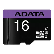 Memoria Adata Microsdhc 16gb Uhs-i Clase 10 Con Adaptador