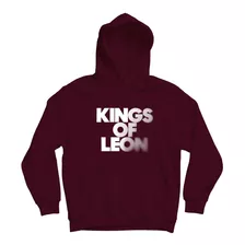 Kings Of Leon Sudadera Hoodie Fade Kol White Print