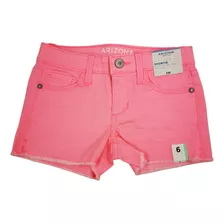 Shorts Bermudas Niñas T=6-8 Variedad De Modelos Y Estilos