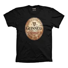 Remera Retro Guinness Vintage Faded Beer Algodon