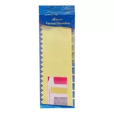 Espátula Decorativa P/ Confeitar Bolo Nº24 Amarelo Blue Star