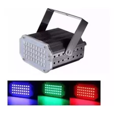 Flash Led Audiorítmico 10w Rgb Strobe Luces Dj Boliche Fiest