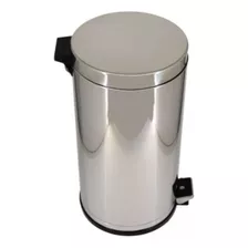 Lixeira Multiuso 15 Litros Com Pedal Cesto De Lixo Aço Inox