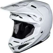 Fly Racing Casco Adulto Formula Carbon Solid (blanco, Median