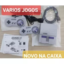 Nintendo Super Nes Classic Edition 512mb Cor Cinza E Violeta