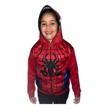Jaqueta Moletom Blusa De Frio Casaco Spiderman Infantil 