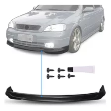 Spoiler Dianteiro Astra Hatch Sedan 99 À 2002 Preto Tg Poli