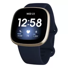 Relógio Smartwatch Fitbit Versa 3 Gps Soft Tela 1.58 Pol