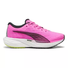 Zapatillas Puma Deviate Nitro 2 Mujer Running Fucsia