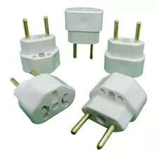 Adaptador De Tomada 10a/20a 250v Kit 05un 