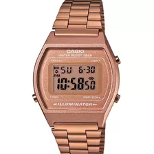 Relógio Casio Feminino Vintage B640wc-5adf Rosê Original