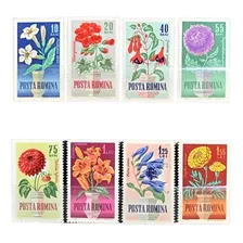 Rumania Flores, Serie Sc 1623-1630 Año 1964 Nueva L18313