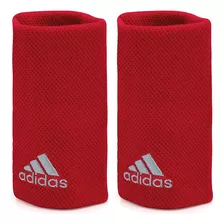 Munhequeira Para Tênis Beachtennis adidas Longa 02 Unidades Cor Vermelho