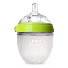 Mamadeira Baby Bottle Comotomo Verde 150ml Silicone Original