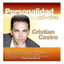 Cristian Castro - Personalidad Cd + Dvd Música Nuevo