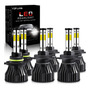 Kit De Focos Led H1 H7 Para Seat Len 01-12 Luz Alta Y Baja Seat Leon