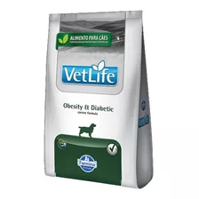 Alimento Vet Life Natural Canine Obesity & Diabetic Para Perro Adulto Todos Los Tamaños Sabor Mix En Bolsa De 2kg